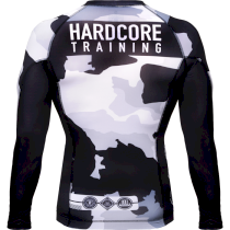 Рашгард Hardcore Training Cow Camo LS s серый