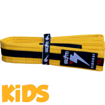 Детский пояс Storm Yellow/Black y5-230см желтый