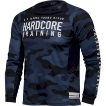 Тренировочный лонгслив Hardcore Training Night Camo 2 xl серый