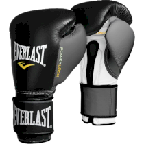 Боксерские перчатки Everlast PowerLock 16унц. серый