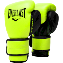 Боксерские перчатки Everlast PowerLock PU 2 10унц. зеленый
