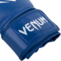 Боксерские перчатки Venum Contender Blue/White-Red 14 унц. синий