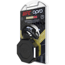 Боксерская капа Opro Gold Level UFC Black/Gold золотой 