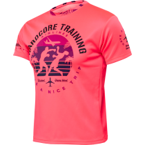 Тренировочная футболка Hardcore Training Voyage Deep Pink m 