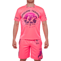 Тренировочная футболка Hardcore Training Voyage Deep Pink l 