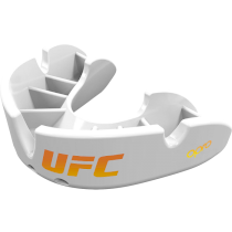 Капа UFC Opro Bronze Level White/Gold белый 