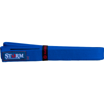 Пояс для кимоно Storm Deluxe Blue a3 голубой