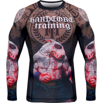 Рашгард Hardcore Training Warrior Spirit LS xxl коричневый