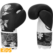 Детские боксерские перчатки Hardcore Training Koi 8унц. черный