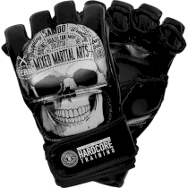 ММА перчатки Hardcore Training Fear Zone l черный
