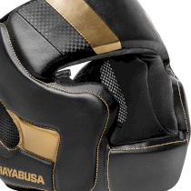 Шлем Hayabusa T3 Black/Gold золотой m