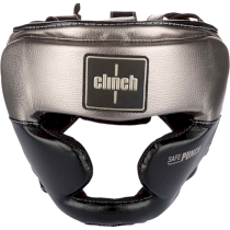 Боксерский шлем Clinch Punch 2.0 Full Face черно-бронзовый l