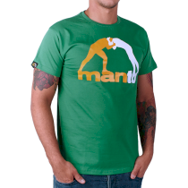 Футболка Manto Logo Green m 