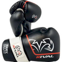Перчатки для спарринга Rival RS2V Black 14унц. черный