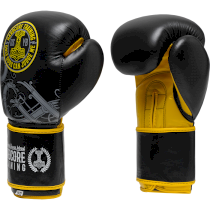 Боксерские перчатки Hardcore Training Glima 8унц. желтый