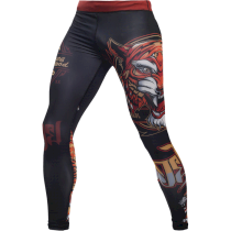 Компрессионные штаны Hardcore Training Tiger l коричневый