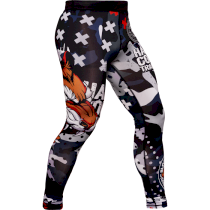 Компрессионные штаны Hardcore Training Tiger Fury xs черный