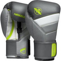 Перчатки Hayabusa T3 Charcoal/Lime 10унц. 