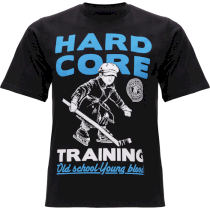 Футболка Hardcore Training YB Black Oversized Fit xl 