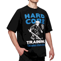 Футболка Hardcore Training YB Black Oversized Fit s 