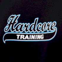 Футболка Hardcore Training Athletic Style Black Oversized Fit l 