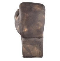 Универсальные тренировочные перчатки на шнуровке Ultimatum Boxing PRO LIMITED LACE-UP RANGER 14унц. коричневый
