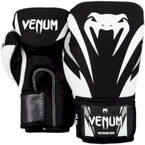 Боксерские перчатки Venum Impact Black/White 16унц. белый