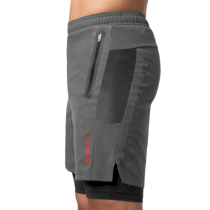 Спортивные шорты Hayabusa Men’s Layered Performance Shorts Dark Grey L темно-серый