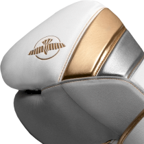 Боксерские перчатки Hayabusa T3 White/Gold 16унц. золотой