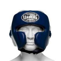 Боксерский шлем Leaders LS MEX Blue синий l
