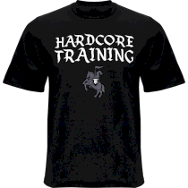 Футболка Hardcore Training Knight Black Oversized Fit l 