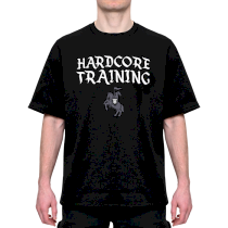 Футболка Hardcore Training Knight Black Oversized Fit xl 