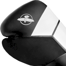Перчатки на шнурках Hayabusa S4 Lace Up Boxing Gloves Black 16унц. черный