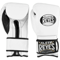 Тренировочные перчатки Cleto Reyes Reyes E600 White/Black 14унц. белый