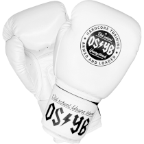 Боксерские перчатки Hardcore Training OSYB MF 16унц. черный