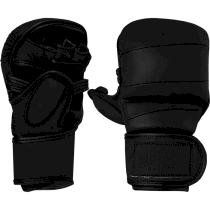 Гибридные перчатки Hardcore Training Black/Black s/m черный