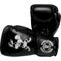 Боксерские перчатки Hardcore Training Surprise MF 8унц. черный