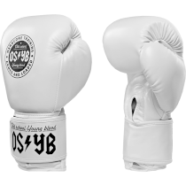 Боксерские перчатки Hardcore Training OSYB PU White 8 унц. белый