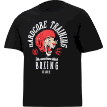 Футболка Hardcore Training Boxing League Black Oversized Fit xs 