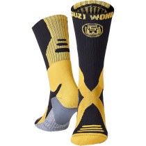 Носки Suzi Wong X-Sole Boxing Socks Black/Gold 37-41 желтый