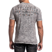 Двусторонняя футболка Affliction AC Iroquois m серый