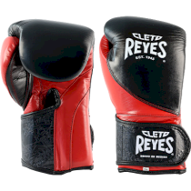 Тренировочные перчатки Cleto Reyes E700 Black/Red 14унц. красный