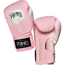 Боксерские перчатки Primo Emblem II Semi Leather Pink 12унц. светло-розовый
