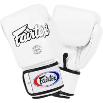 Боксерские перчатки Fairtex BGV1 White 16унц. белый