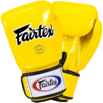 Боксерские перчатки Fairtex BGV1 Yellow 10унц. желтый