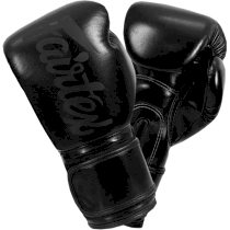 Боксерские перчатки Fairtex BGV14 Art Collections Solid Black 10унц. черный