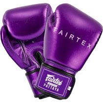 Боксерские перчатки Fairtex BGV22 Metallic Purple 10унц. пурпурный