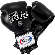 Боксерские перчатки Fairtex BGV9 Mexican Style Black 14унц. черный