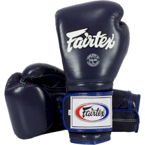 Боксерские перчатки Fairtex BGV9 Mexican Style Blue 16унц. темно-синий