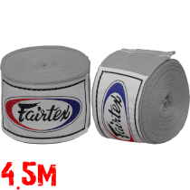 Боксерские бинты Fairtex Grey 4.5м серый